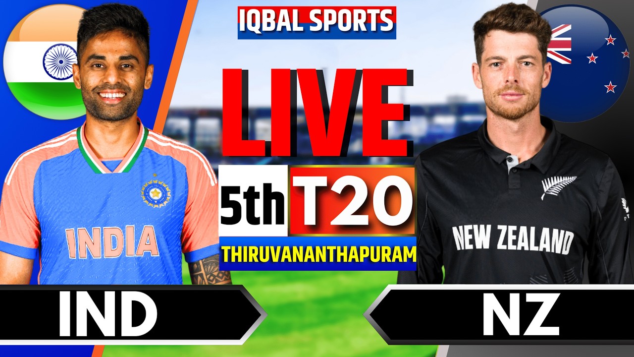 IND Vs NZ 5th T20